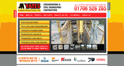 Desktop Screenshot of jayatesconstruction.co.uk